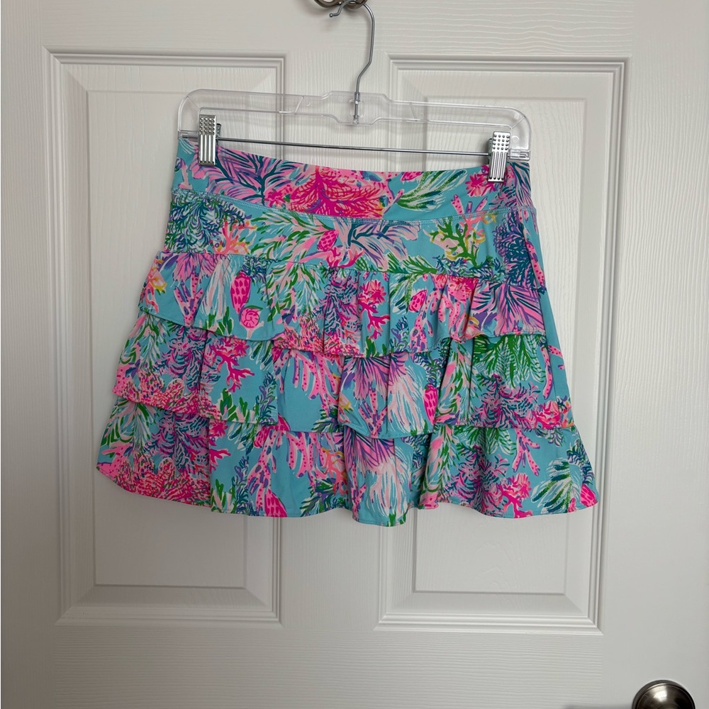 Floral Lilly Pulitzer Skort! - Pink and Blue
